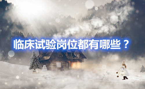 臨床試驗(yàn)崗位有哪些？哪個(gè)好？